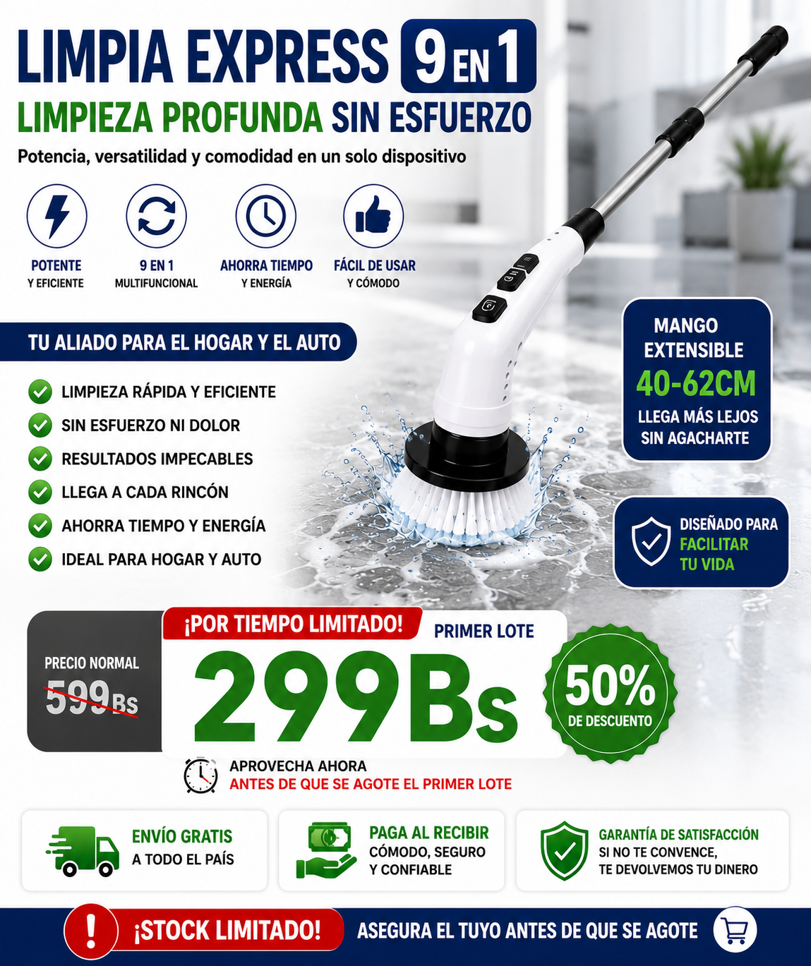 Limpia Express 9 en 1