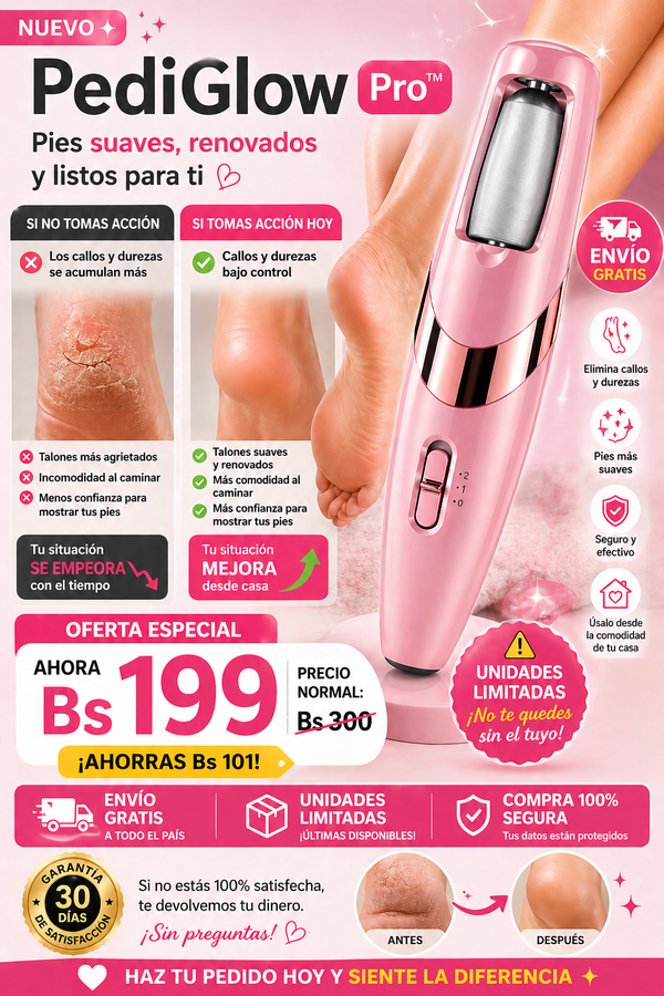 PediGlow Pro™ - Removedor de Callos
